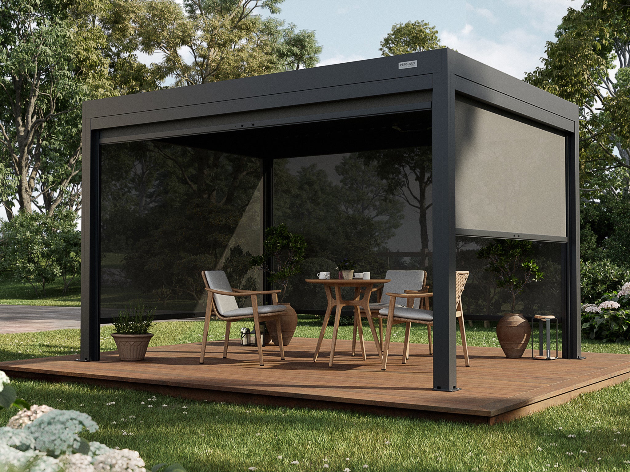 PERGOLUX Screen Rollos